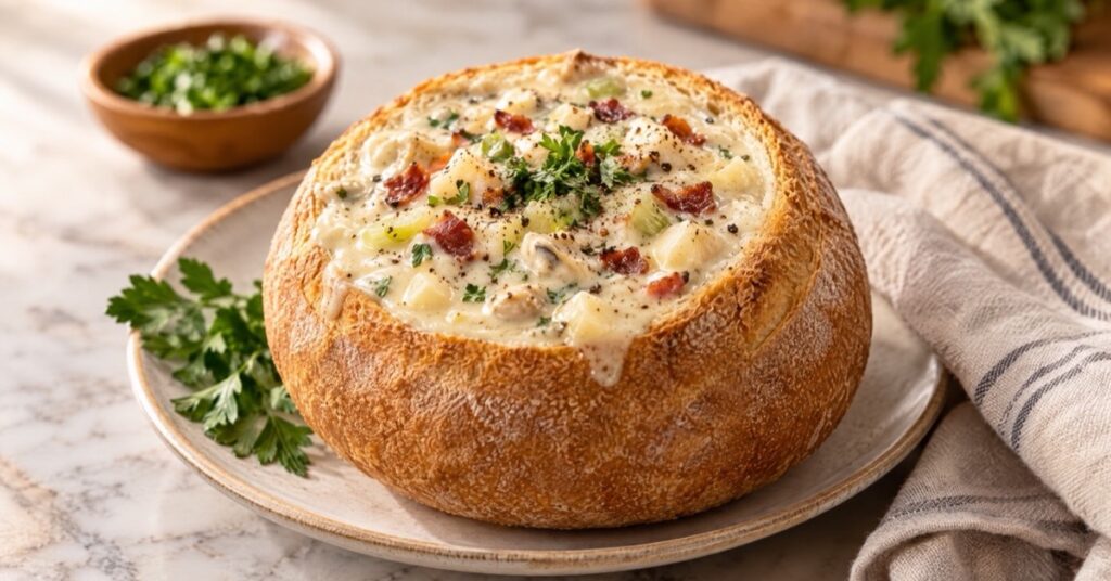 Clam chowder casero — receta de La Cocina de Sofy