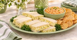 Egg salad sandwich y pimiento cheese — receta de La Cocina de Sofy
