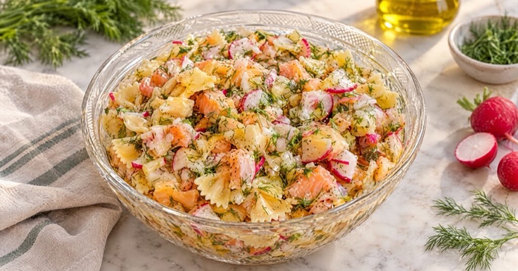 Pasta con salmón ahumado — receta de La Cocina de Sofy