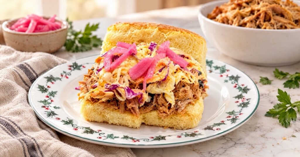 Pulled pork en slow cooker — receta de La Cocina de Sofy