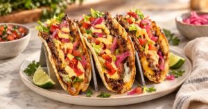 Smash Taco Burgers — receta de La Cocina de Sofy